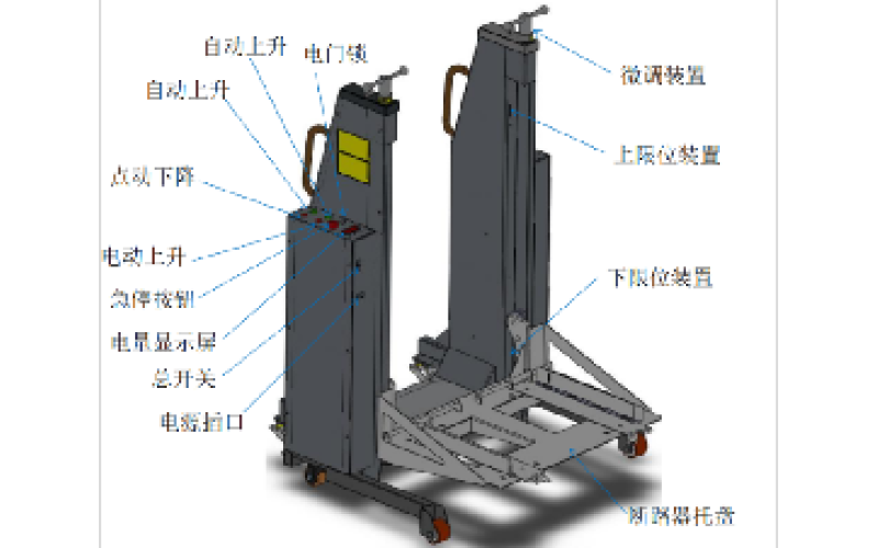 宏瑞德斷路器電動(dòng)升降轉(zhuǎn)運(yùn)車